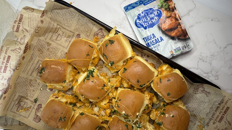 Chicken Tikka Masala Sliders