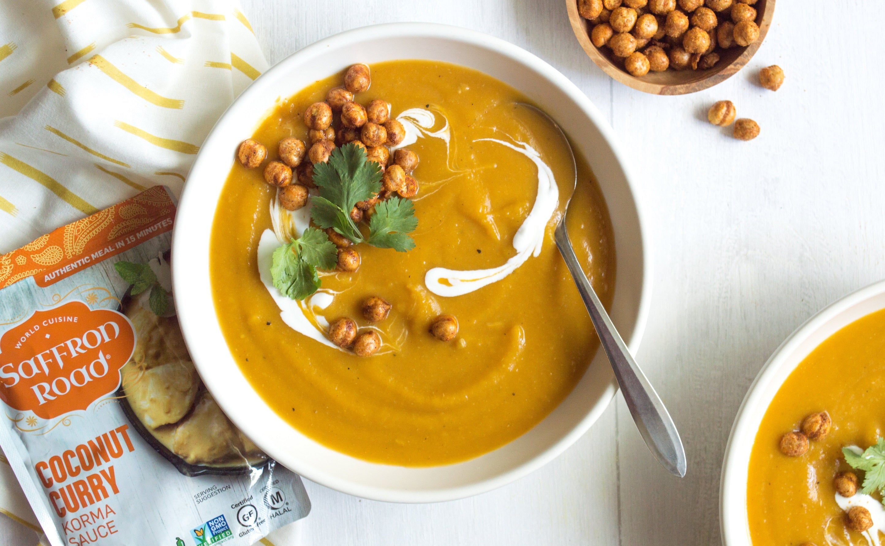 Coconut Curry Butternut Squash Soup