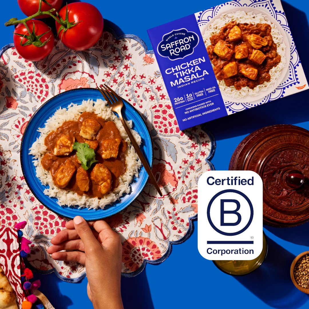 Saffron Road Makes History: Earns Higher B Corp Score (92.5) and Remains the Only Halal Certified B Corp Food Brand in the United States