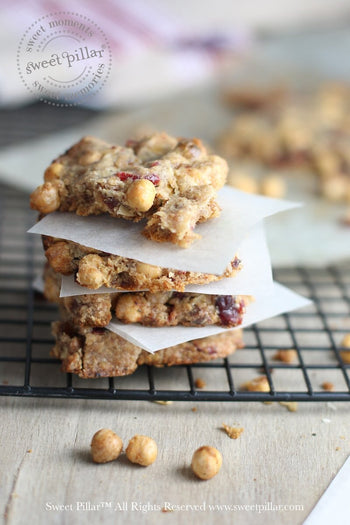 Falafel Crunchy Chickpea Granola Bars