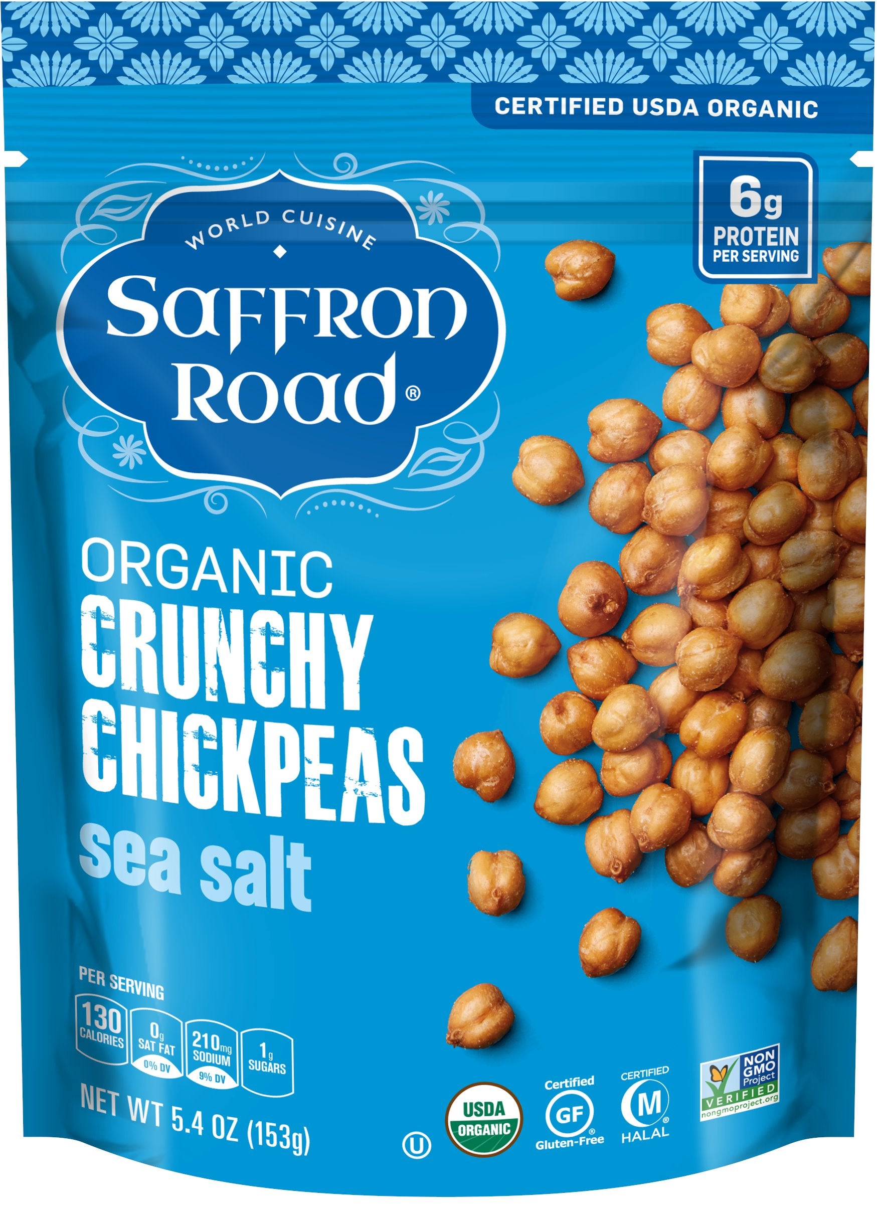 Sea Salt Crunchy Chickpeas Crunchy Chickpea saffron-road-b2c