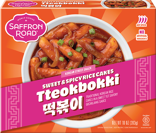 Sweet & Spicy Rice Cakes Tteokbokki