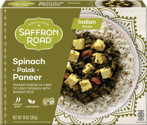 Spinach Palak Paneer Frozen Meal