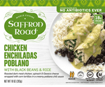 Saffron Road Chicken Enchiladas Poblano With Black Beans & Rice - No Antibiotics Ever