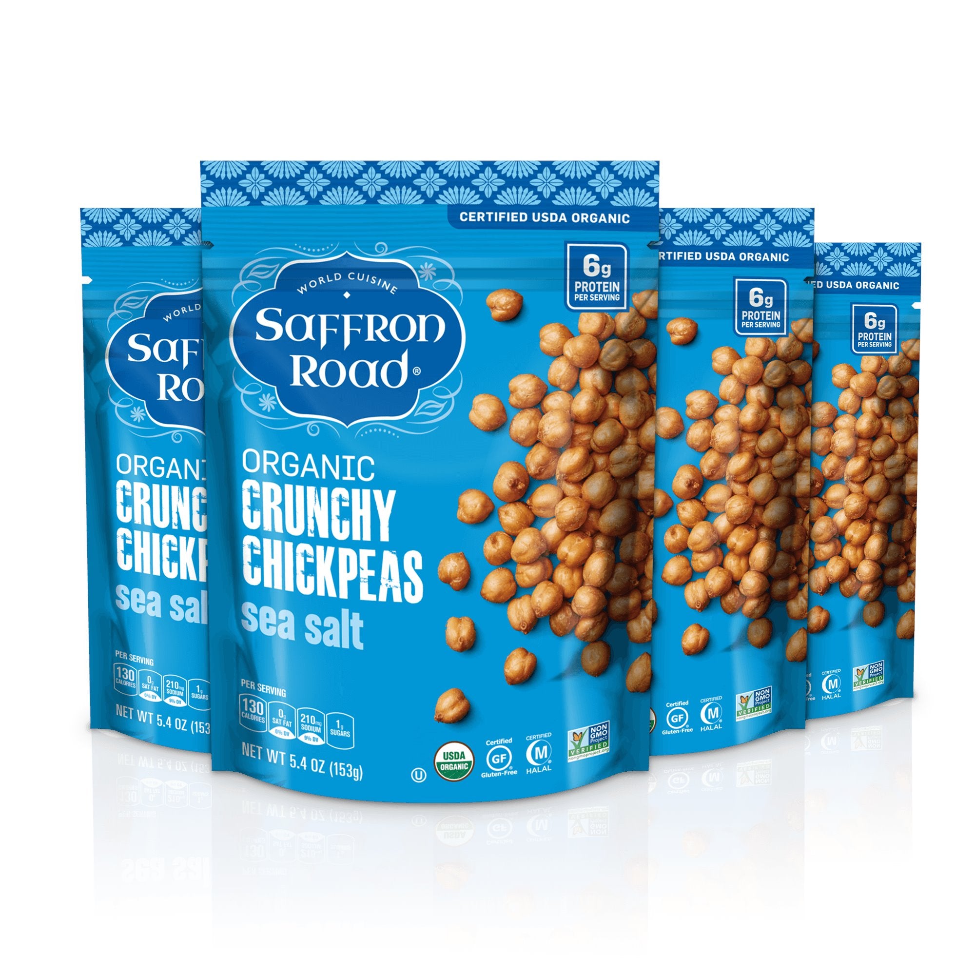 Sea Salt Crunchy Chickpeas Crunchy Chickpea saffron-road-b2c