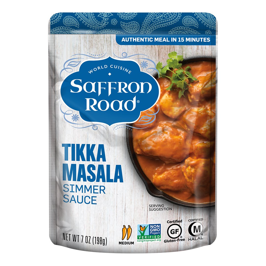 Tikka Masala Simmer Sauce 8 Pack Simmer Sauce saffron-road-b2c 