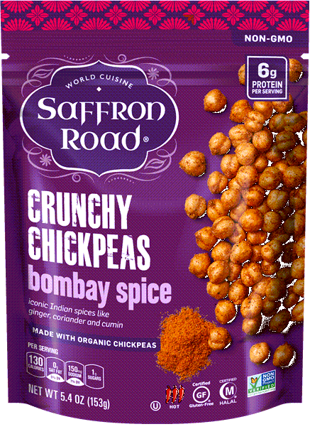 Bombay Spice Crunchy Chickpeas Crunchy Chickpea saffron-road-b2c 