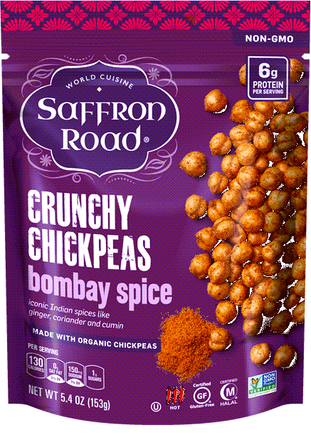 Bombay Spice Crunchy Chickpeas Crunchy Chickpea saffron-road-b2c