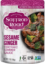 Load image into Gallery viewer, Sesame Ginger Simmer Sauce Simmer Sauce saffron-road-b2c 
