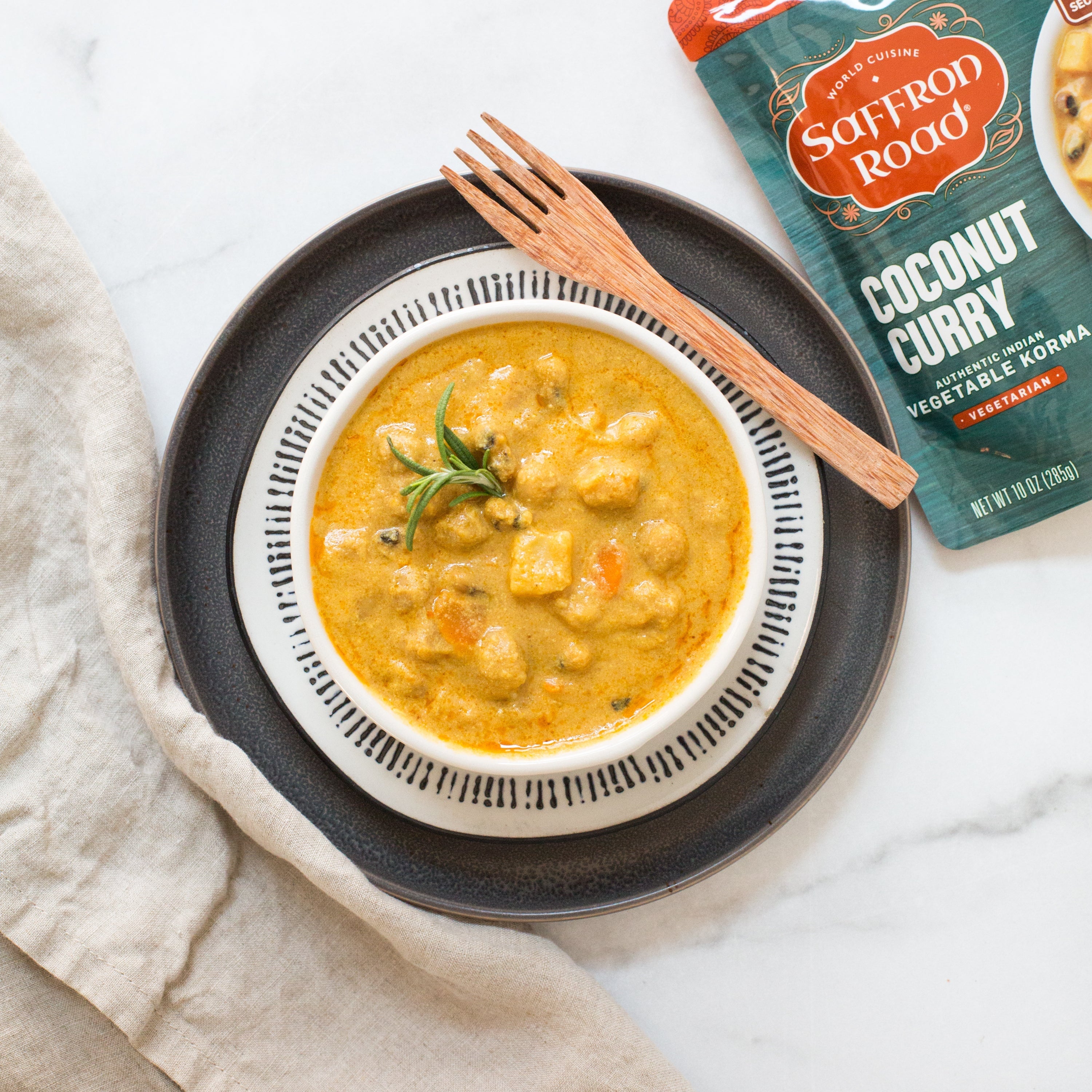 Coconut Curry Ready To Eat Meals saffron-road-b2c