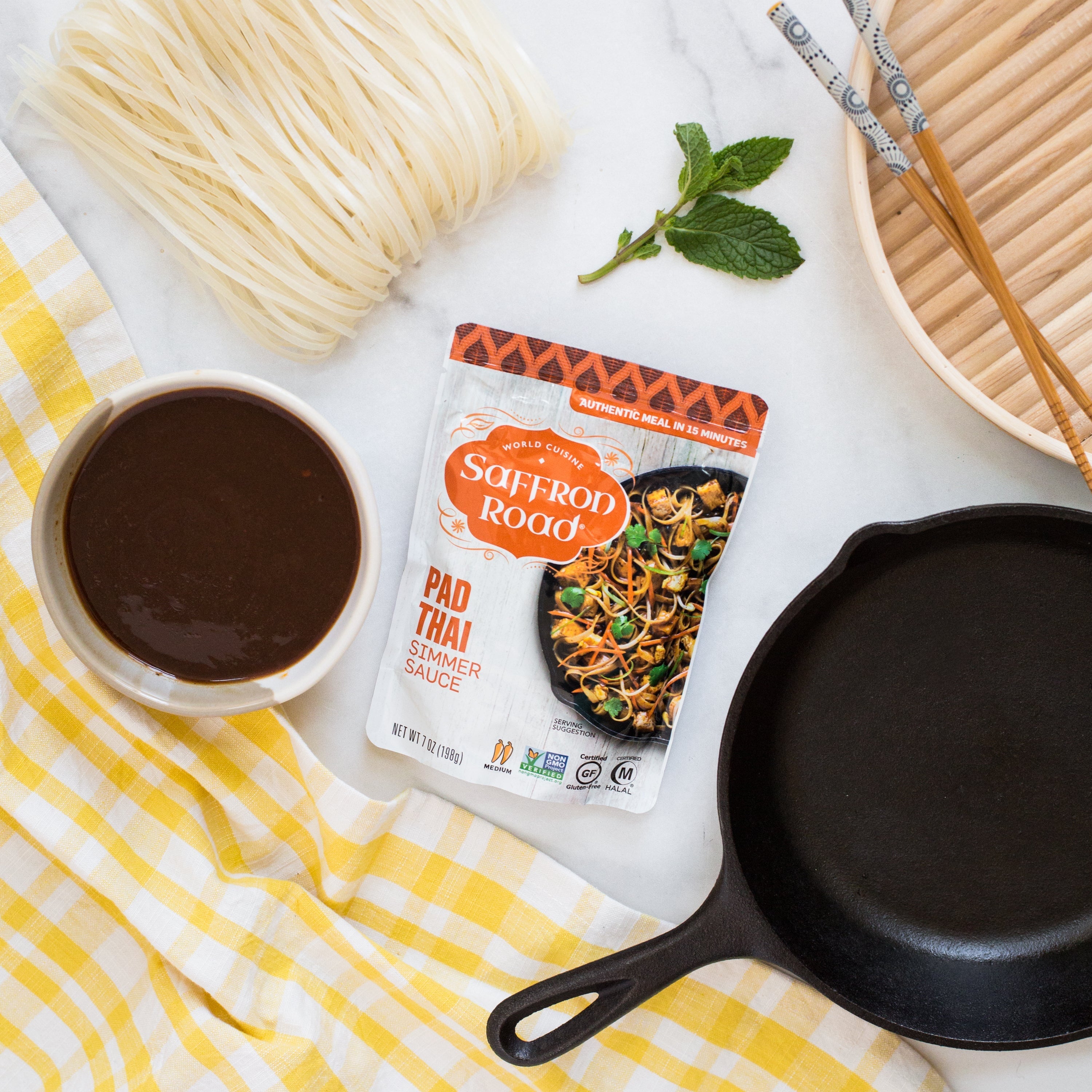 Pad Thai Simmer Sauce Simmer Sauce saffron-road-b2c