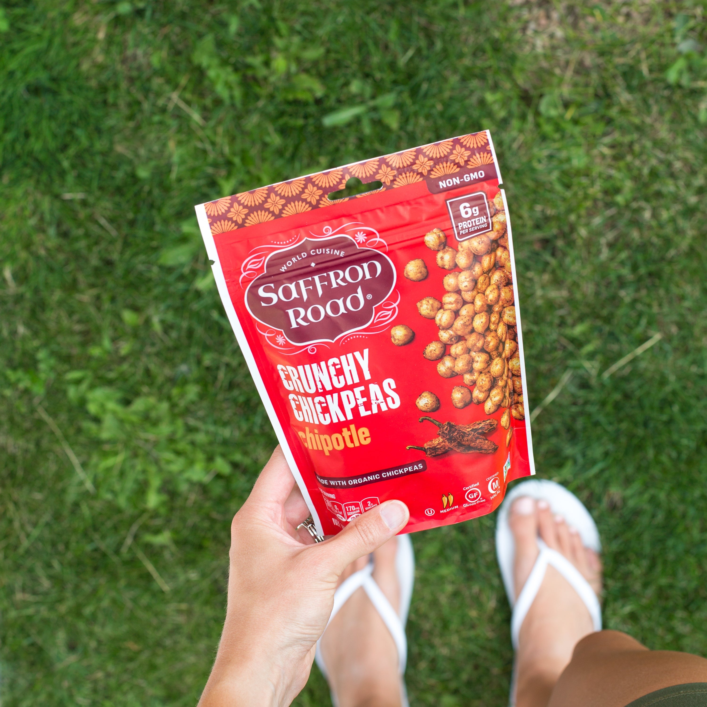 Chipotle Crunchy Chickpeas Crunchy Chickpea saffron-road-b2c