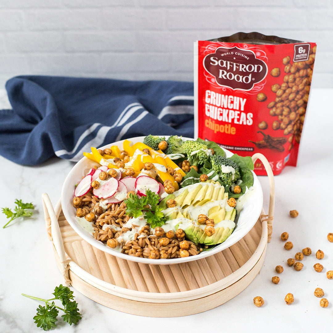 Chipotle Crunchy Chickpeas Crunchy Chickpea saffron-road-b2c