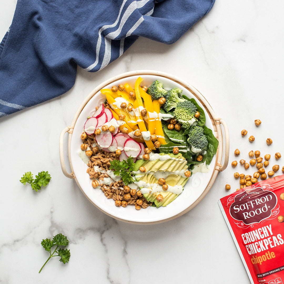Chipotle Crunchy Chickpeas Crunchy Chickpea saffron-road-b2c