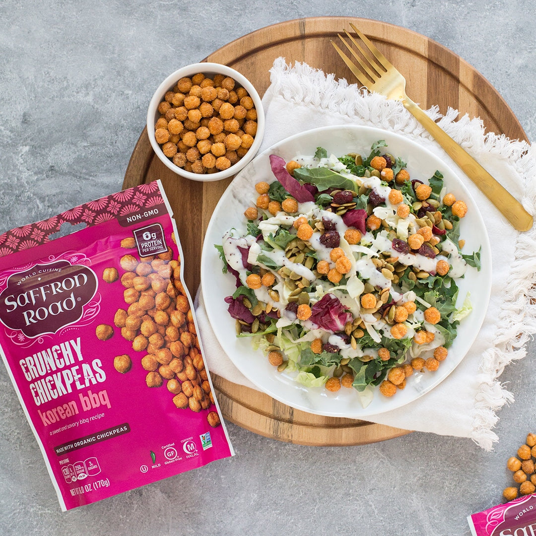 Korean BBQ Crunchy Chickpeas Crunchy Chickpea saffron-road-b2c 