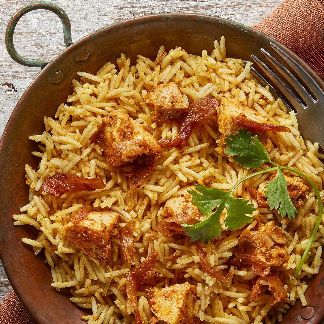 Chicken Biryani Frozen Meal Frozen Dinners saffron-road-b2c 