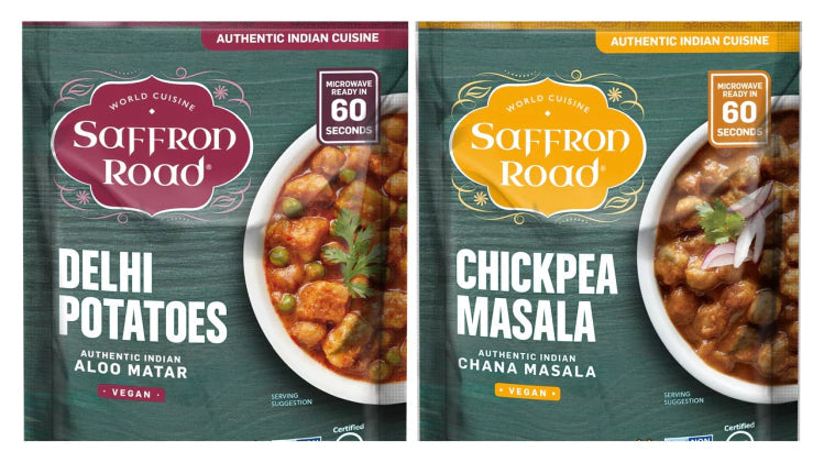 Saffron Road rolls out vegan shelf-stable meal pouches