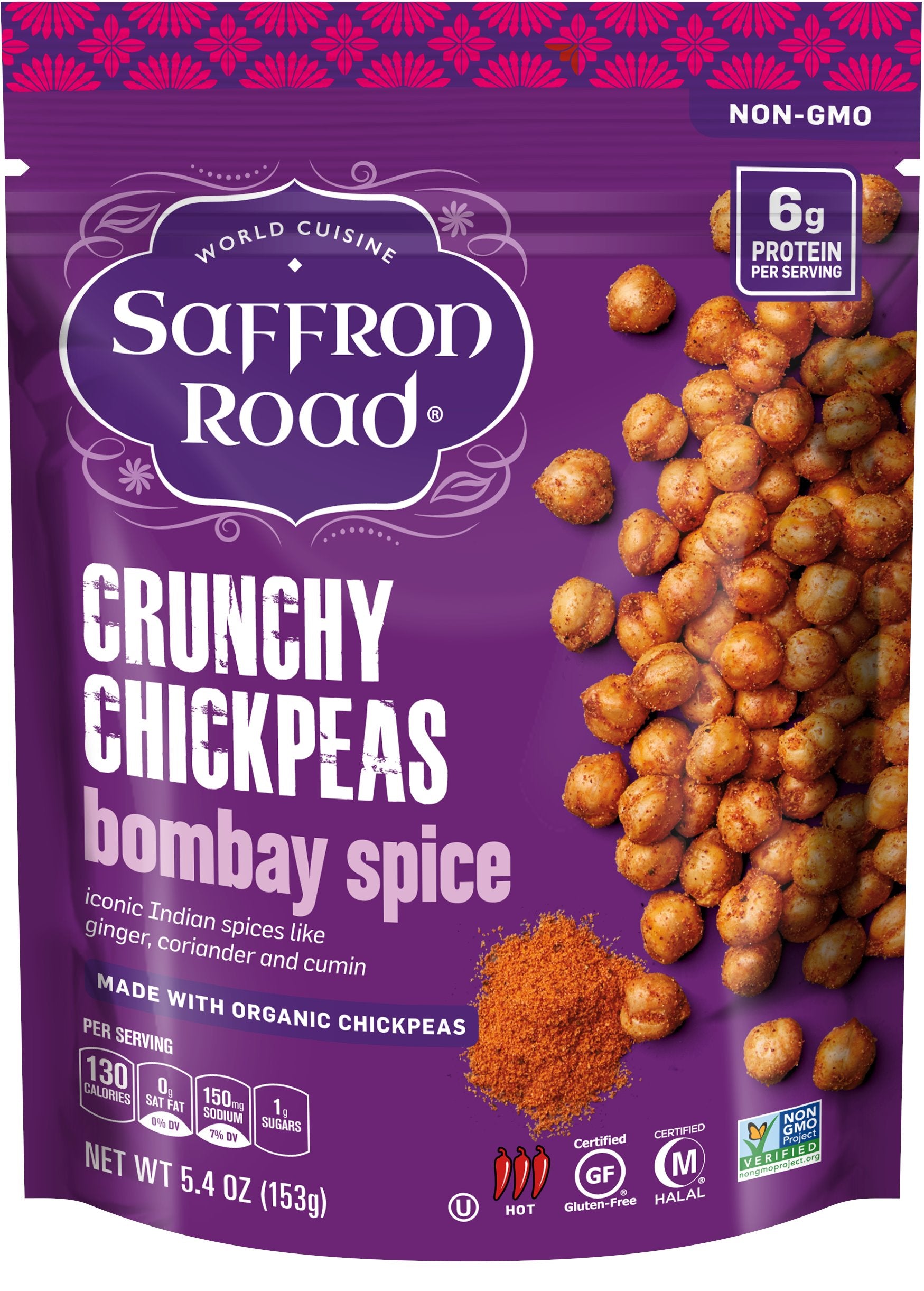 Crunchy Chickpeas 4 Pack Crunchy Chickpea saffron-road-b2c 