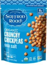 Load image into Gallery viewer, Sea Salt Crunchy Chickpeas Crunchy Chickpea saffron-road-b2c 
