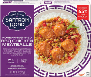 Korean-Inspired BBQ Chicken Meatballs
