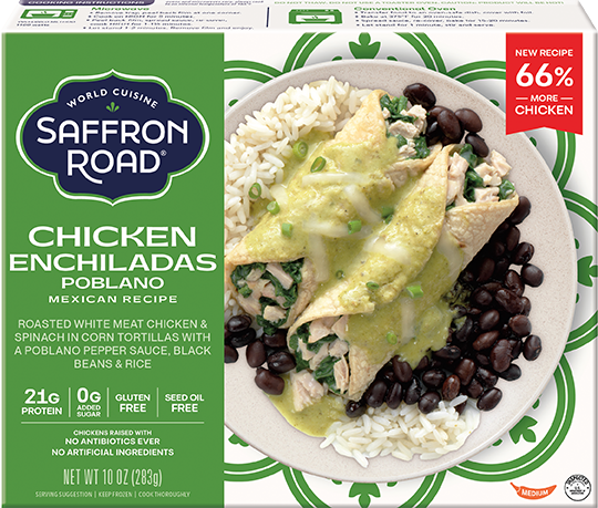 Chicken Enchiladas Poblano