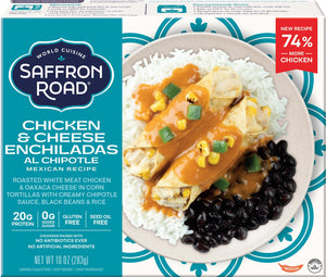 Chicken & Cheese Enchiladas al Chipotle