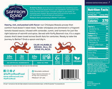 Load image into Gallery viewer, Chickpea Masala Frozen Dinners saffron-road-b2c 

