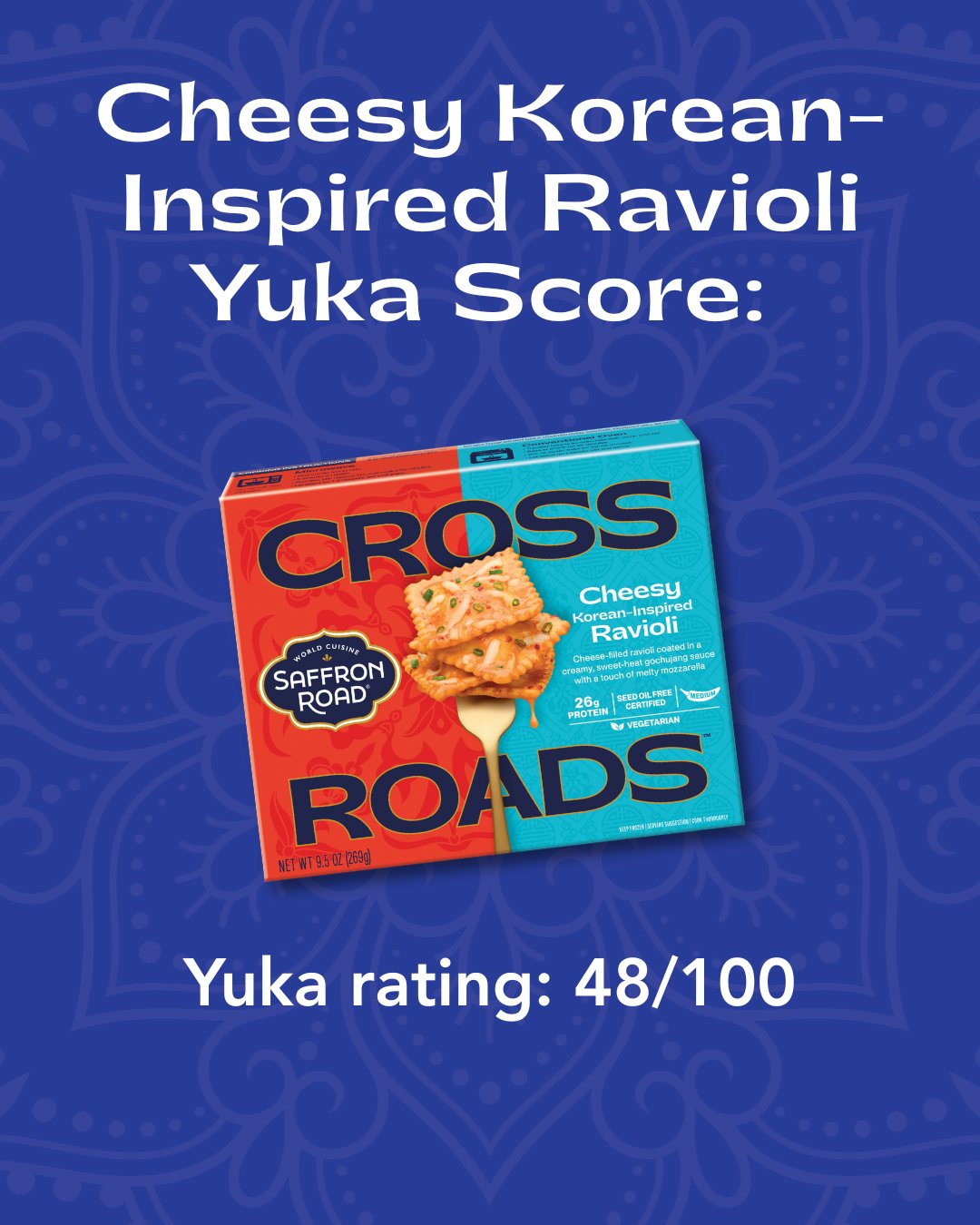 Cheesy Korean-Inspired Ravioli Frozen Dinners saffron-road-b2c 