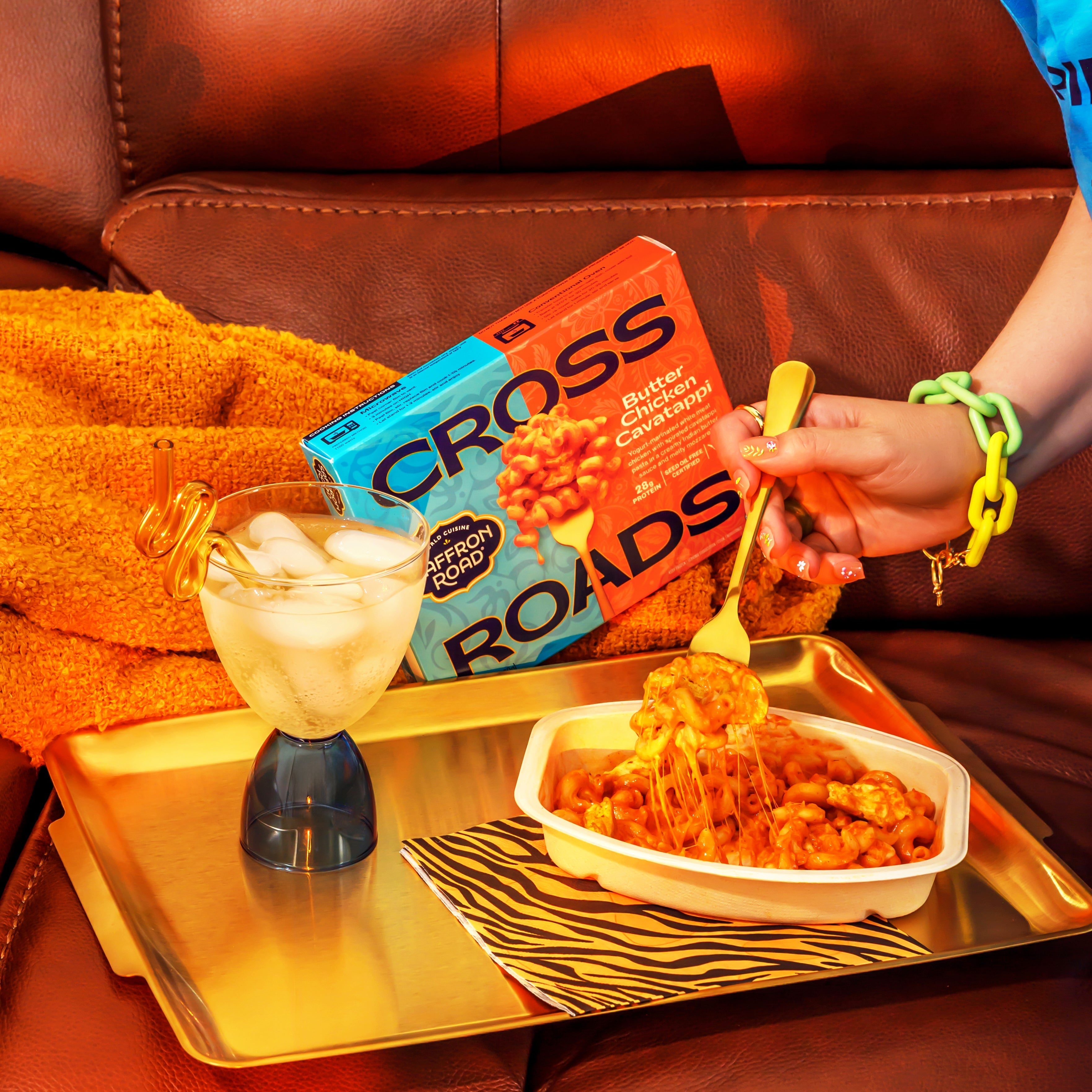 Butter Chicken Cavatappi Frozen Dinners saffron-road-b2c 
