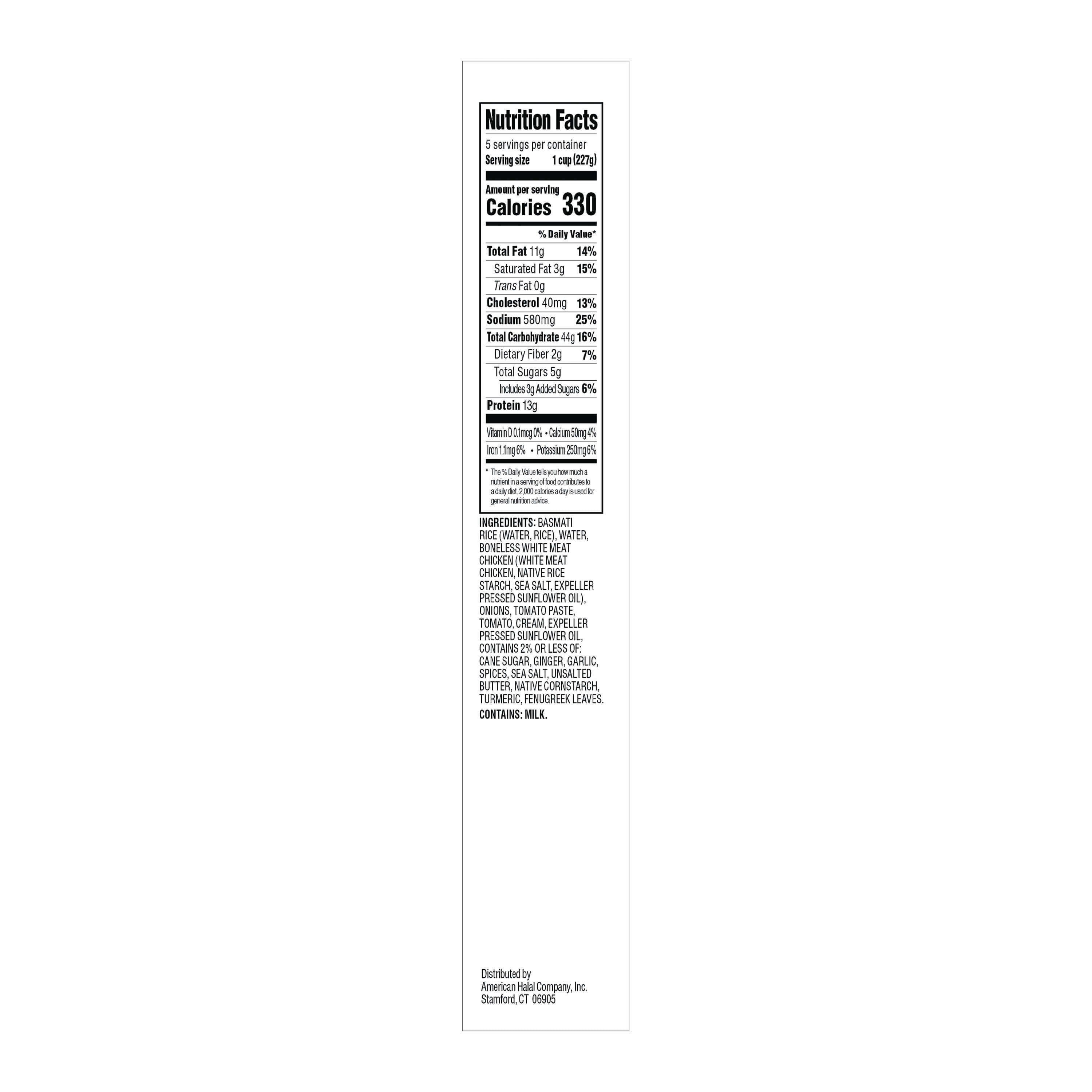 Costco Butter Chicken Frozen Meal 20 oz 2 Pack Frozen Dinners saffron-road-b2c 
