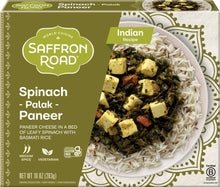 Load image into Gallery viewer, Spinach Palak Paneer Frozen Meal Frozen Dinners saffron-road-b2c 10 oz 
