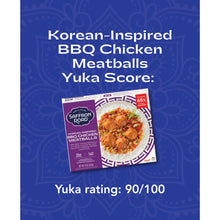 Load image into Gallery viewer, Korean-Inspired BBQ Chicken Meatballs Frozen Dinners saffron-road-b2c 

