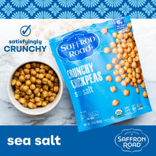 Load image into Gallery viewer, Sea Salt Crunchy Chickpeas Crunchy Chickpea saffron-road-b2c 
