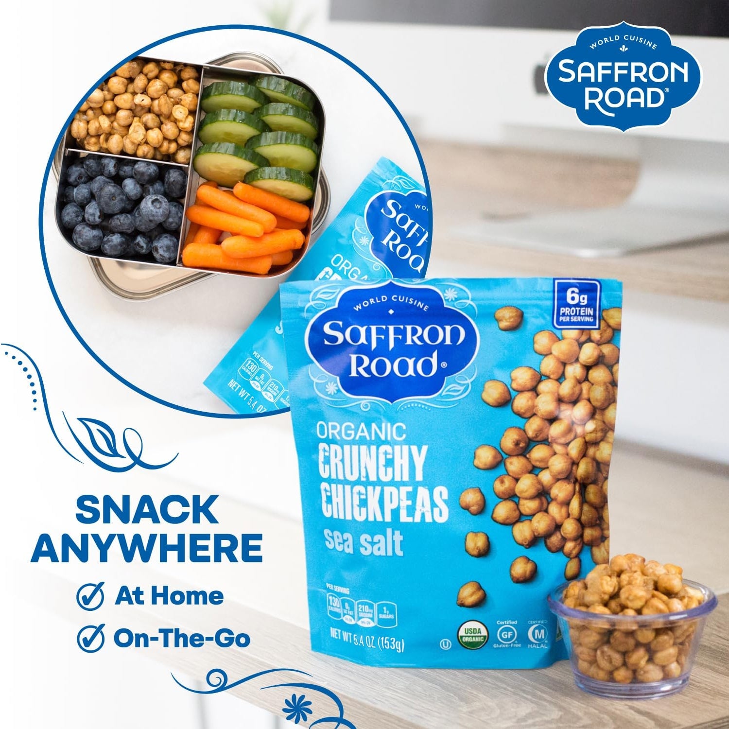 Sea Salt Crunchy Chickpeas Crunchy Chickpea saffron-road-b2c 