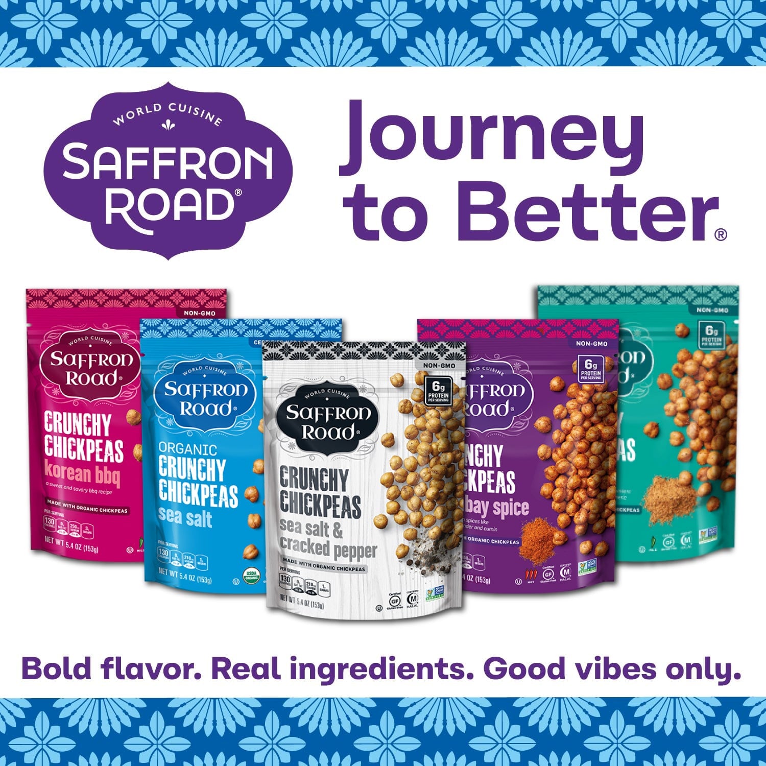 Sea Salt Crunchy Chickpeas Crunchy Chickpea saffron-road-b2c 