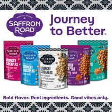 Load image into Gallery viewer, Sea Salt &amp; Cracked Pepper Crunchy Chickpeas Crunchy Chickpea saffron-road-b2c 
