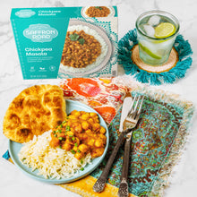 Load image into Gallery viewer, Chickpea Masala with Basmati Rice Frozen Meal Frozen Dinners saffron-road-b2c 
