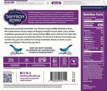 Load image into Gallery viewer, Korean-Inspired BBQ Chicken Meatballs Frozen Dinners saffron-road-b2c 
