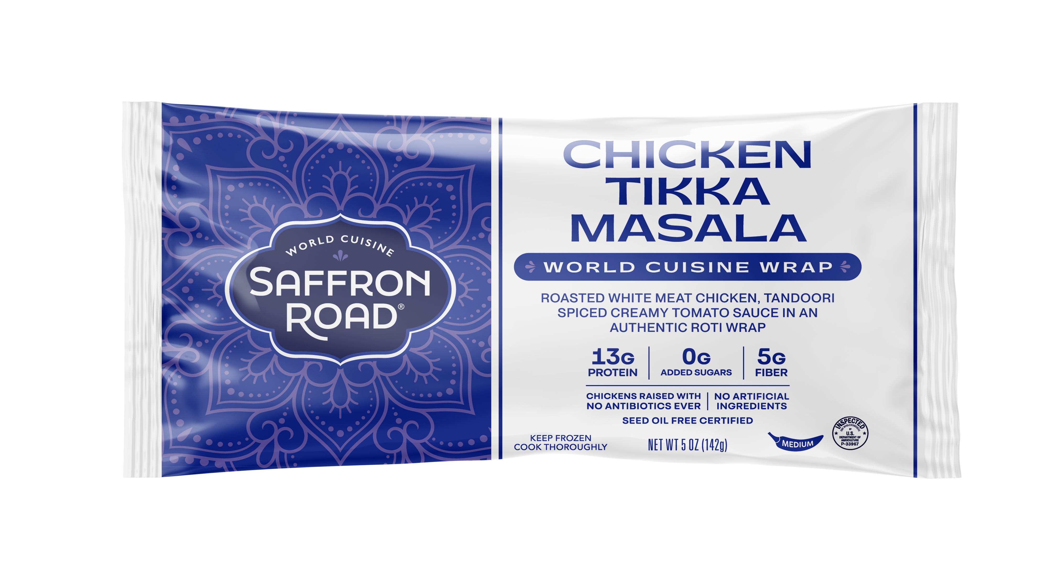 Chicken Tikka Masala World Cuisine Wrap