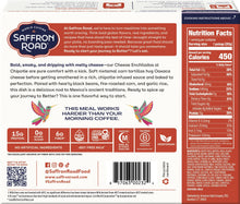 Load image into Gallery viewer, Cheese Enchiladas Al Chipotle Frozen Dinners saffron-road-b2c 
