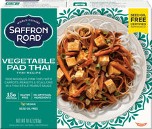 Load image into Gallery viewer, Vegetable Pad Thai Frozen Dinners saffron-road-b2c 
