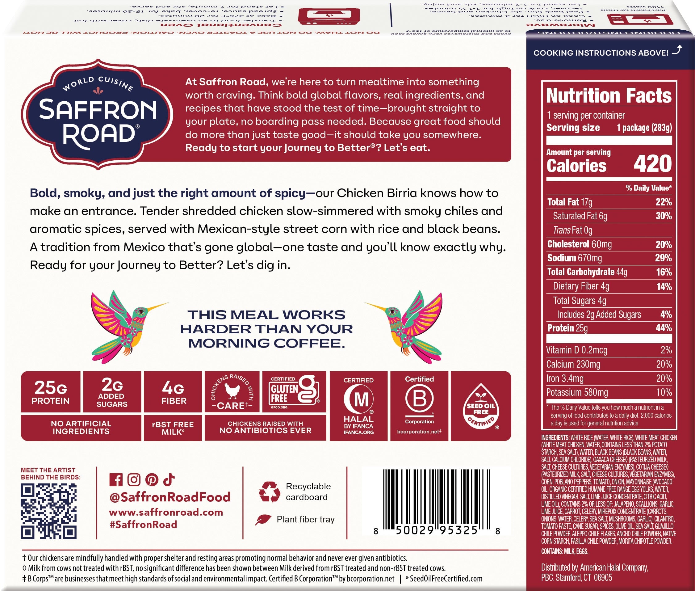 Chicken Birria Frozen Dinners saffron-road-b2c 