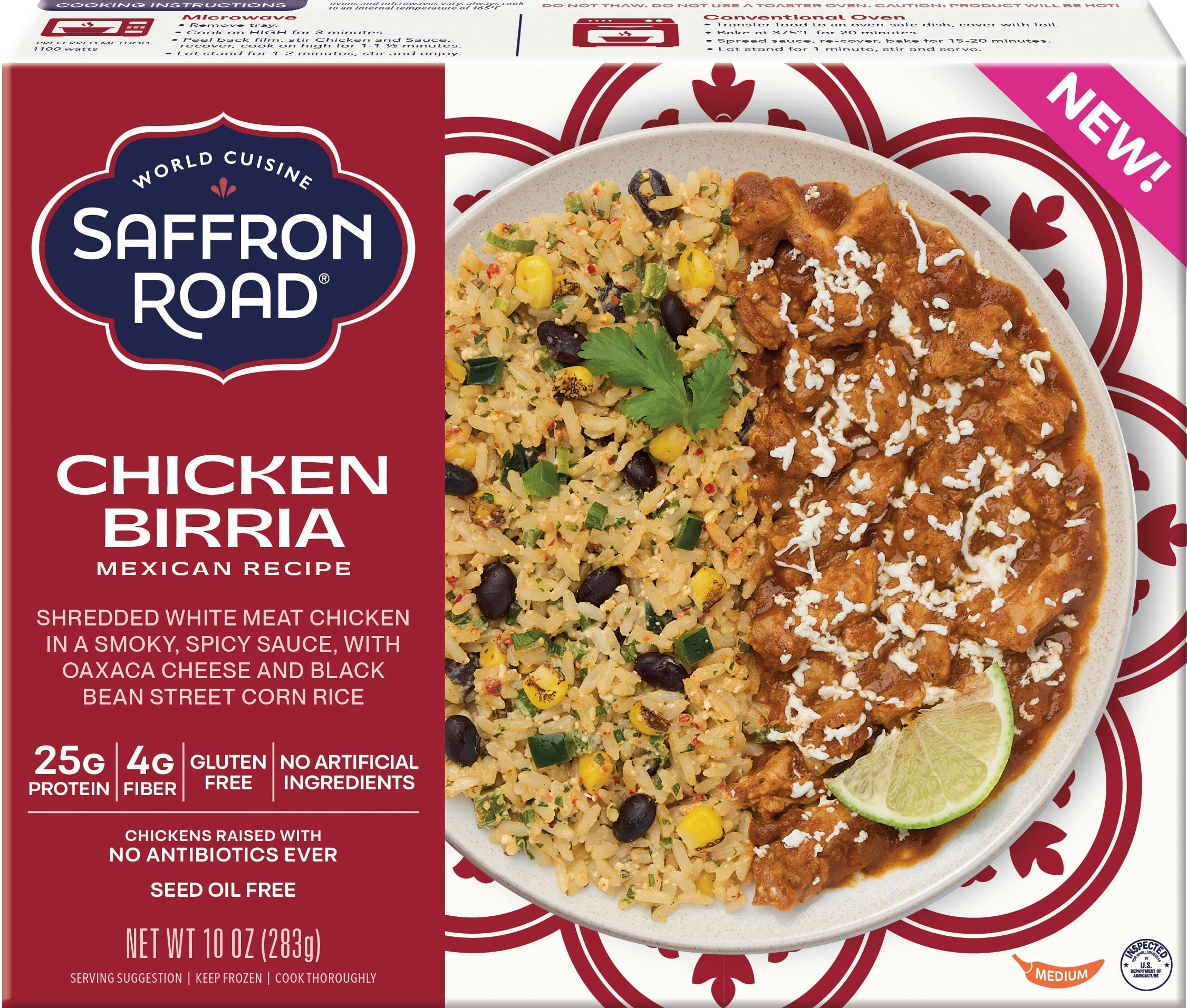 Chicken Birria Frozen Dinners saffron-road-b2c 