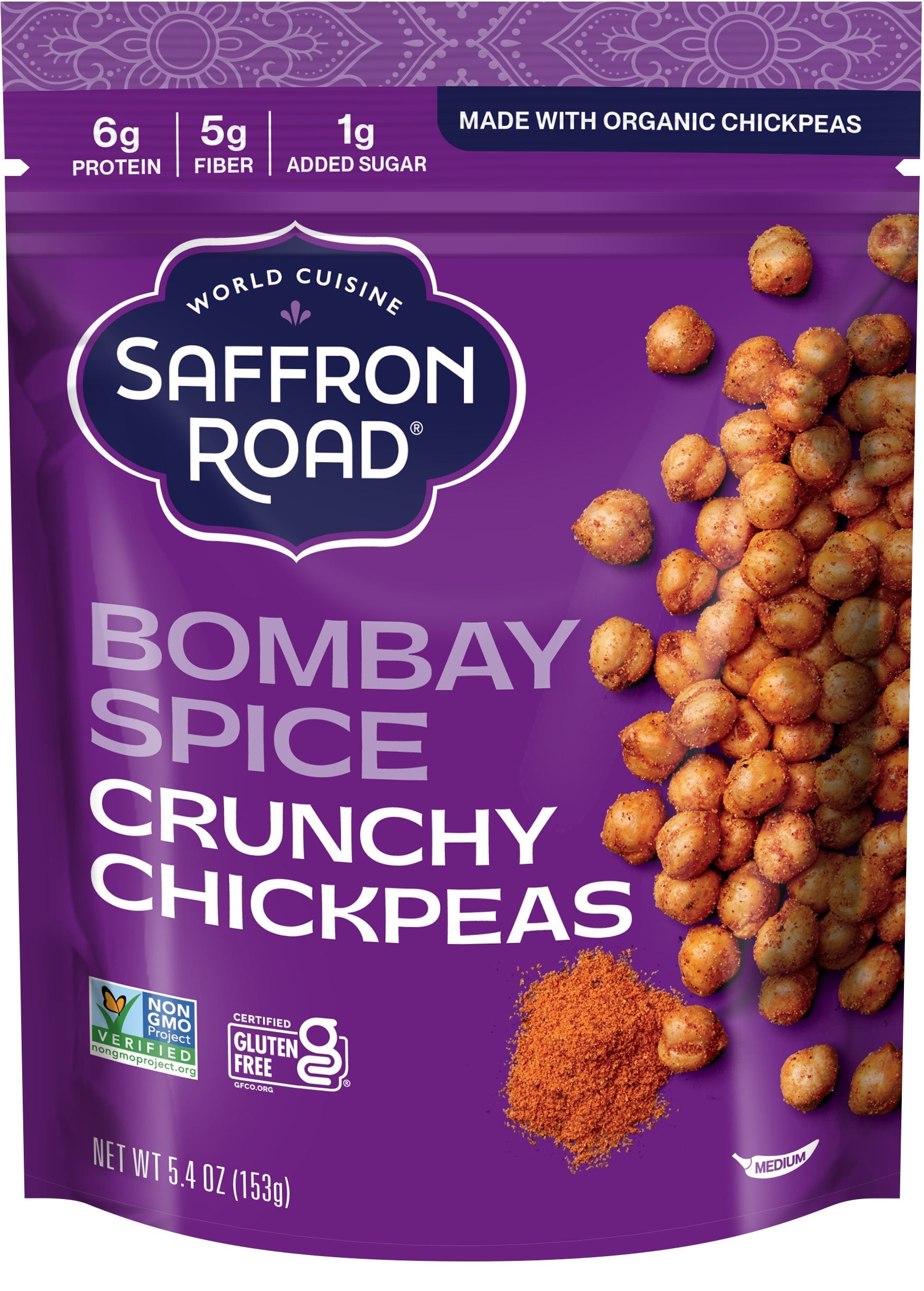 Bombay Spice Crunchy Chickpeas Crunchy Chickpea saffron-road-b2c 