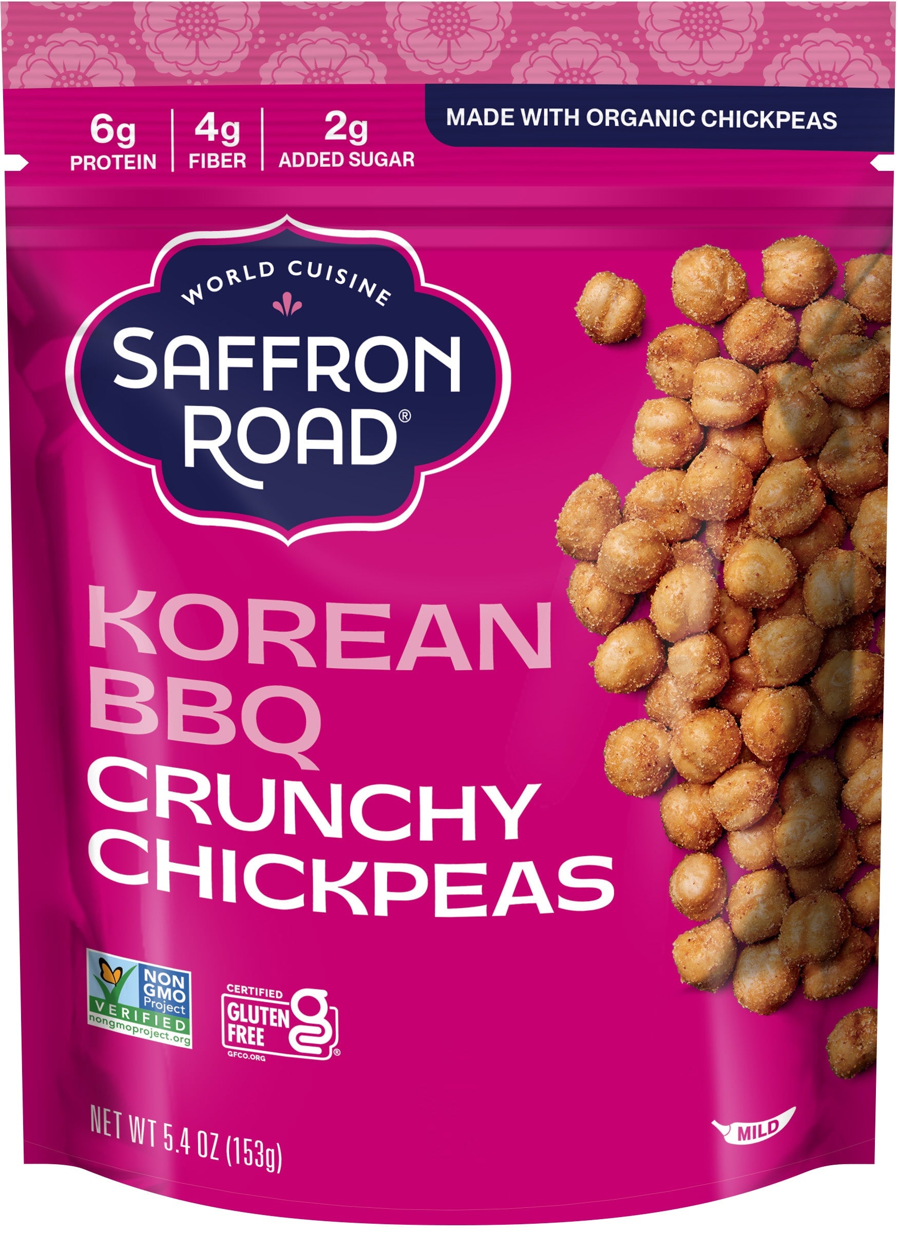 Korean BBQ Crunchy Chickpeas Crunchy Chickpea saffron-road-b2c 