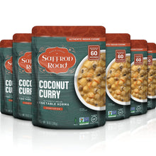 Load image into Gallery viewer, Coconut Curry Ready To Eat Meals saffron-road-b2c 6 Pack (10oz) 
