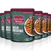 Load image into Gallery viewer, Delhi Potatoes Ready To Eat Meals saffron-road-b2c 6 Pack (10oz) 
