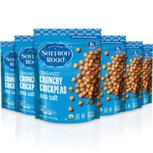 Load image into Gallery viewer, Sea Salt Crunchy Chickpeas Crunchy Chickpea saffron-road-b2c 6 Pack (5.4 oz) 
