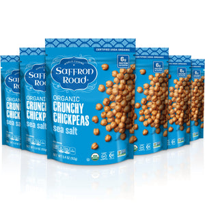 Sea Salt Crunchy Chickpeas