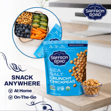 Load image into Gallery viewer, Sea Salt Crunchy Chickpeas Crunchy Chickpea saffron-road-b2c 
